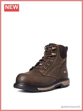 Waterproof Composite Toe Work Boot with Safety Toe, PR & EH Rated